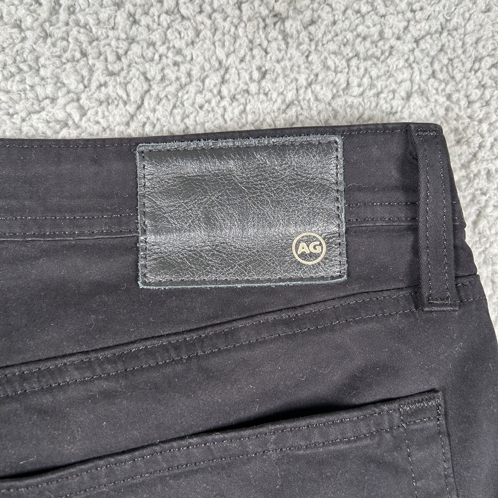 AG Adriano Goldschmied‎ Mens Pants 38x32 The Tellis Modern Slim black 5 pocket - Picture 8 of 8